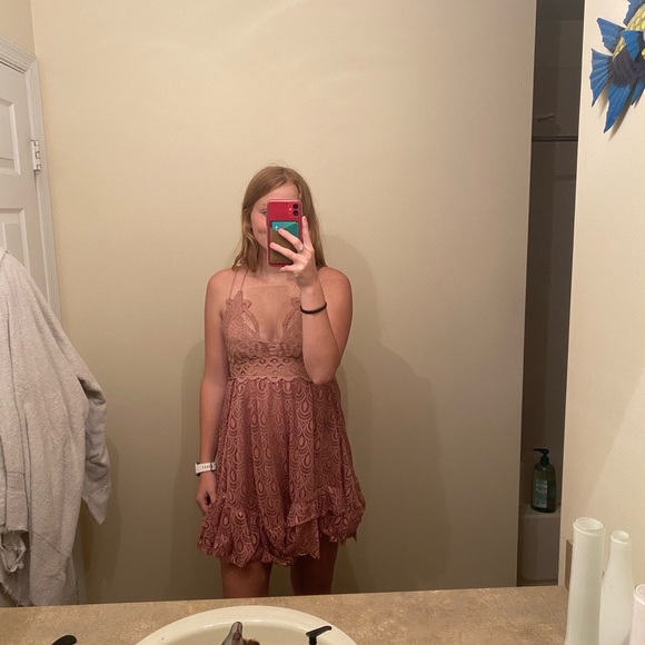 Pink Free People dress!! - Picture 4 of 4